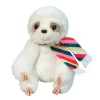 Discount Mini Tobie Soft Sloth With Striped Scarf Wildlife