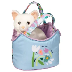 Best My Little Garden Sassy Sak With White Cat Sassy Pet Saks