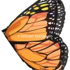 Clearance Orange Monarch Butterfly Fantasy Wings Dreamy Dress-Ups