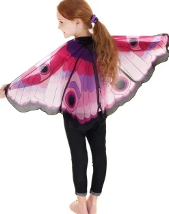 Discount Pink Butterfly Fantasy Wings With Eyes Dreamy Dress-Ups