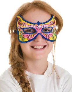 Clearance Rainbow Fairy Fantasy Mask Dreamy Dress-Ups