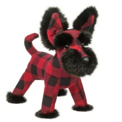Fashion Tartan Buffalo Plaid Scottie Dog Dogs