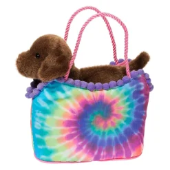 Sale Tie Dye Sassy Sak With Chocolate Lab Sassy Pet Saks
