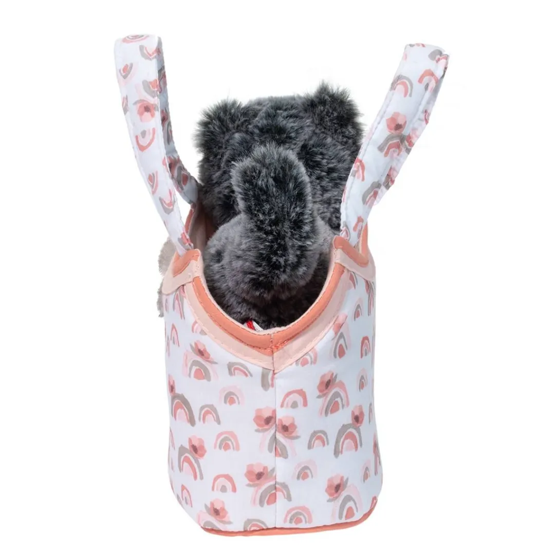 Discount Watercolor Rainbow Sassy Sak With Gray Cat Sassy Pet Saks