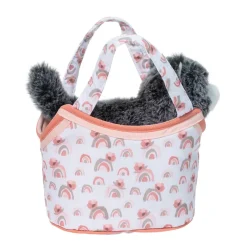 Discount Watercolor Rainbow Sassy Sak With Gray Cat Sassy Pet Saks