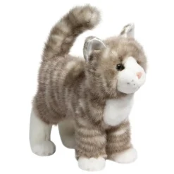 Clearance Zipper Gray Tabby Cat Cats
